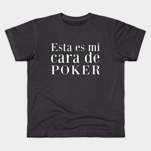 Cara de poker Kids T-Shirt